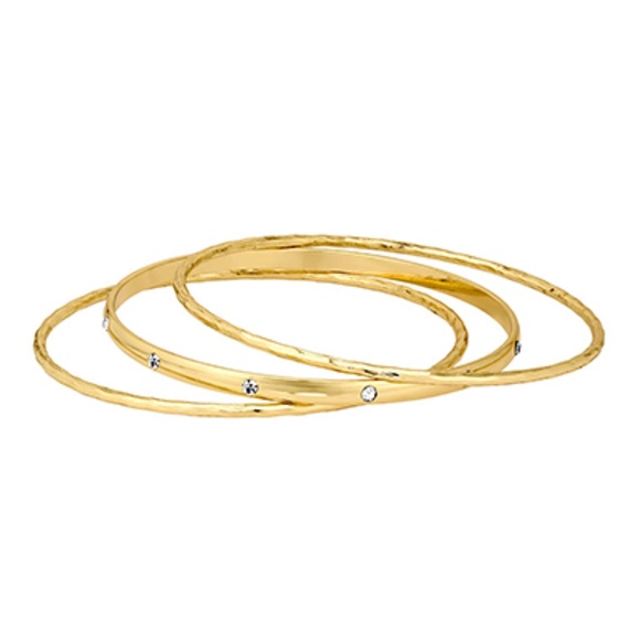 3 Row Pave Statememt Bracelet - Picture 1 of 2